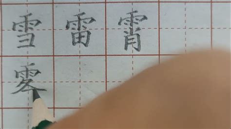 雨字頭